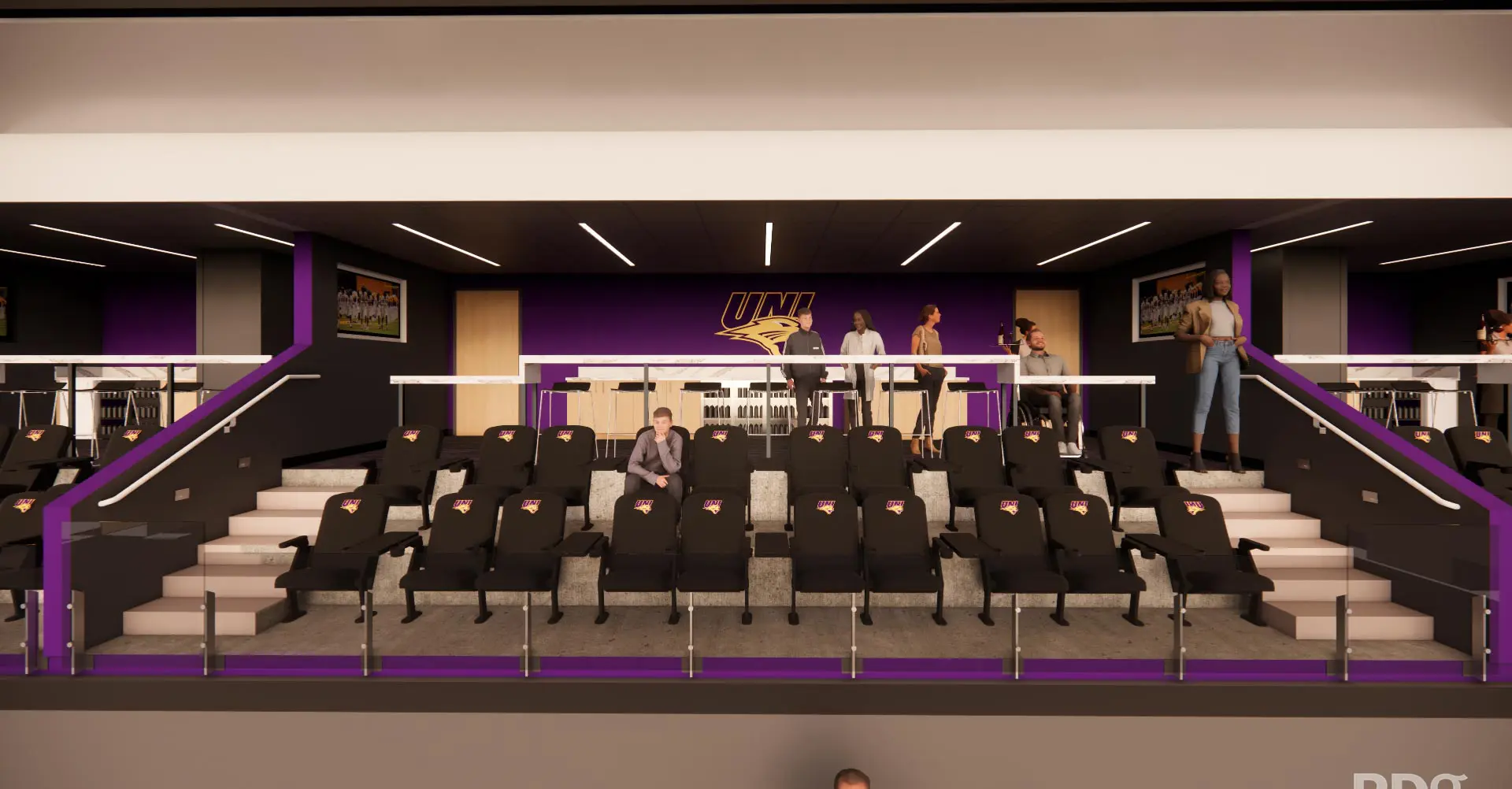 View of suites rendering